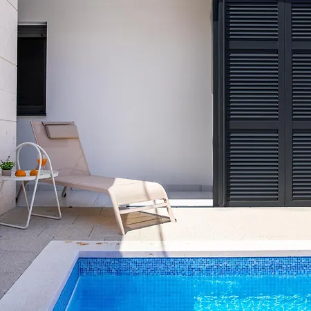 Appartement Brand New With A Private Pool By The Sea, Near Zadar Vinjerac