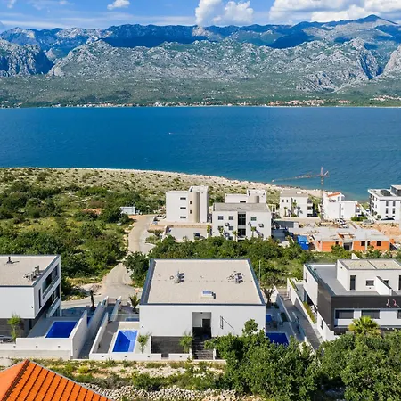Appartement Brand New With A Private Pool By The Sea, Near Zadar Vinjerac